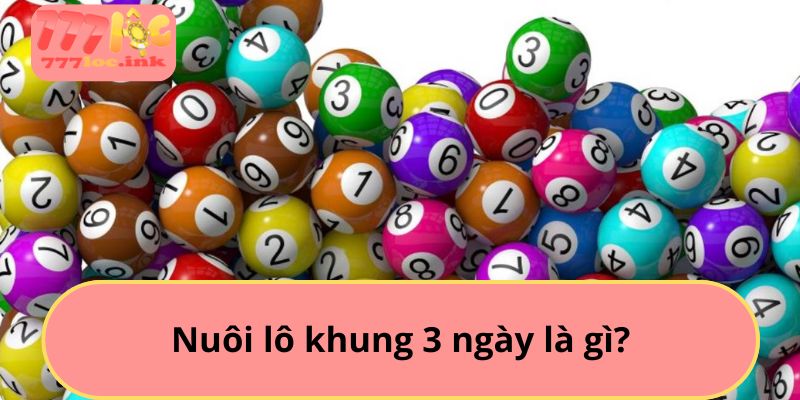 Nuôi lô khung 3 ngày là gì?